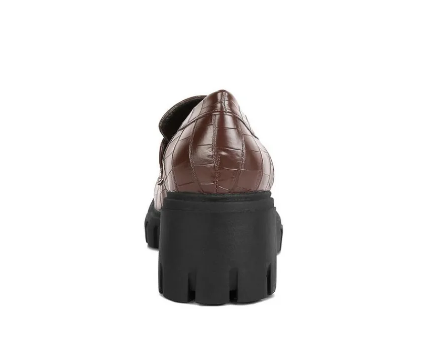 London Rag Loafers & Oxfords>Women's Benz Heeled Loafers