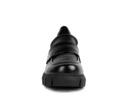 Women's Benz Heeled Loafers|London Rag Discount