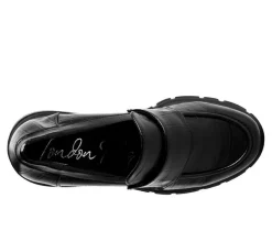 Women's Benz Heeled Loafers|London Rag Discount