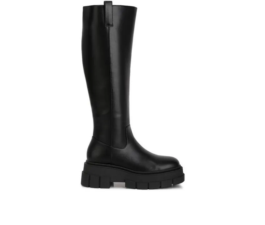 Women's Blume Lug Knee High Boots|London Rag Discount