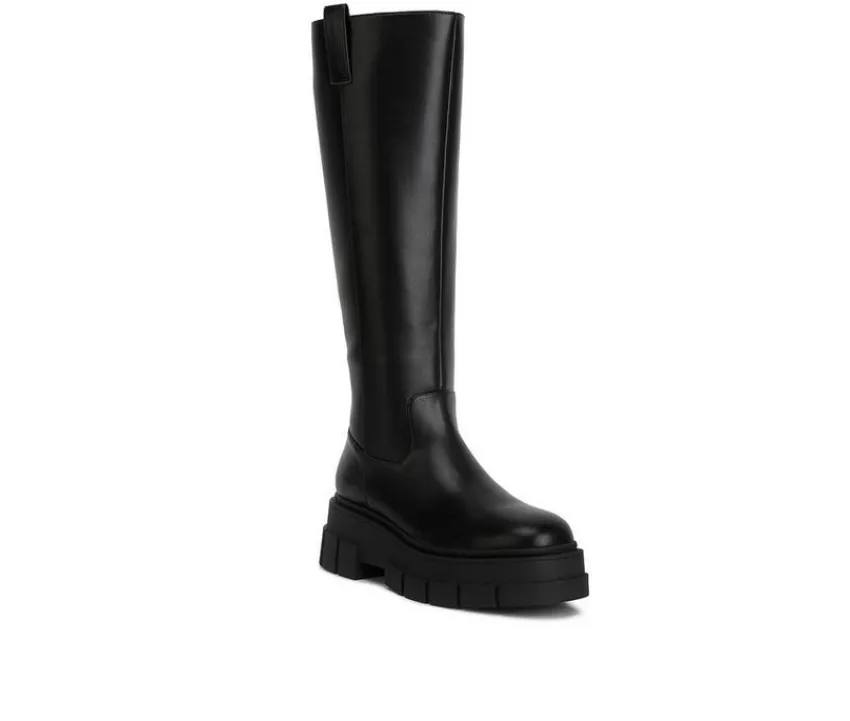 Women's Blume Lug Knee High Boots|London Rag Discount