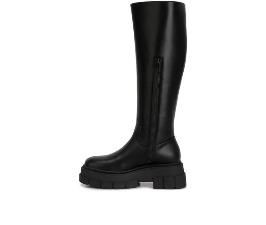 Women's Blume Lug Knee High Boots|London Rag Discount