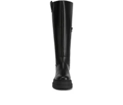 Women's Blume Lug Knee High Boots|London Rag Discount