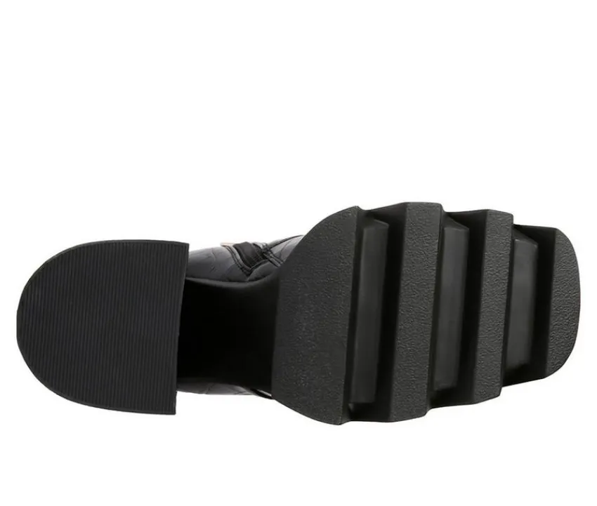 London Rag Lace Up|Dress>Women's Boogie Platform Lace Up Booties