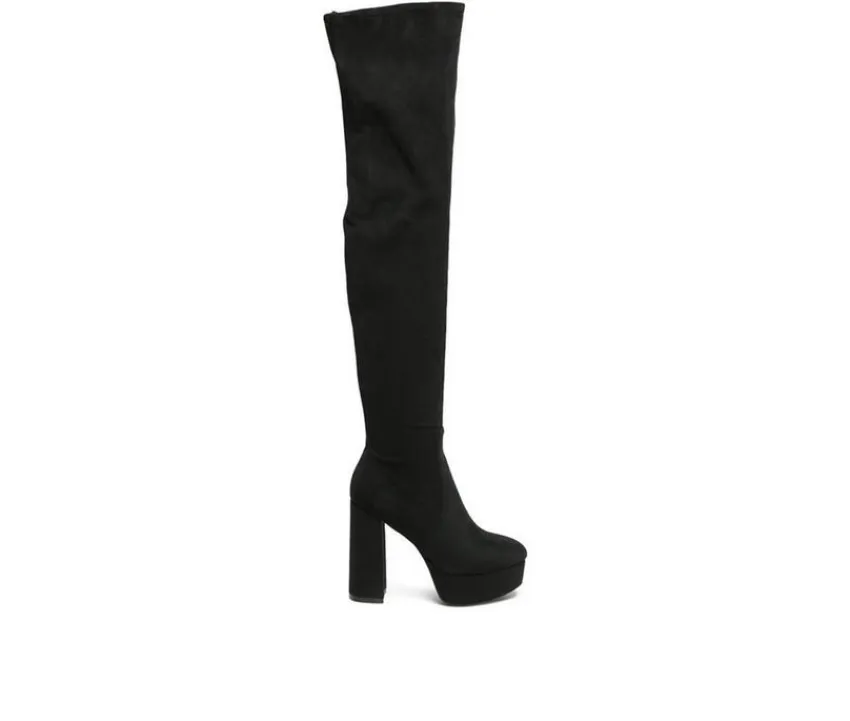Women's Bubble Platform Knee High Boots|London Rag Outlet