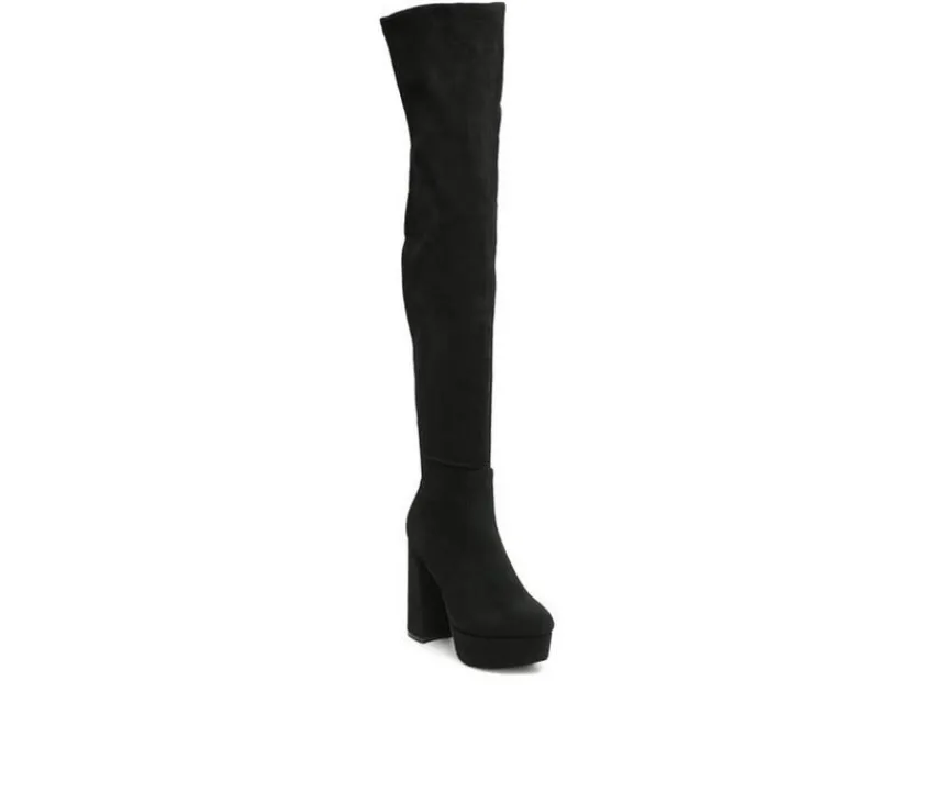 Women's Bubble Platform Knee High Boots|London Rag Outlet