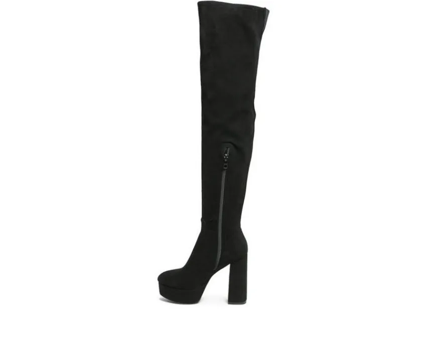 Women's Bubble Platform Knee High Boots|London Rag Outlet