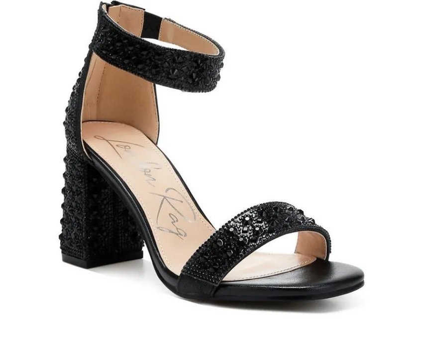 Women's Cady Rhinestones Dress Sandals|London Rag Discount