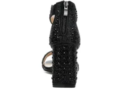 Women's Cady Rhinestones Dress Sandals|London Rag Discount