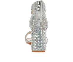 Women's Cady Rhinestones Dress Sandals|London Rag Online