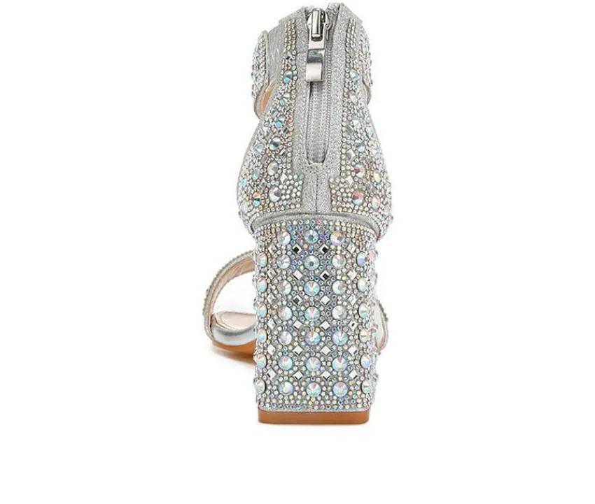 Women's Cady Rhinestones Dress Sandals|London Rag Online