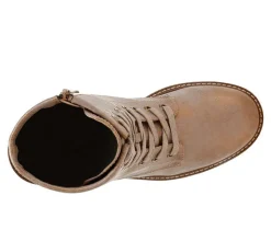 Women's Clover Combat Booties|London Rag