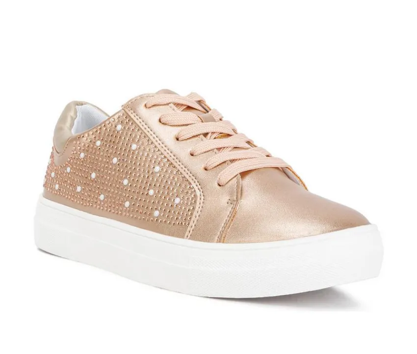London Rag Platform>Women's Cristals Fashion Sneakers