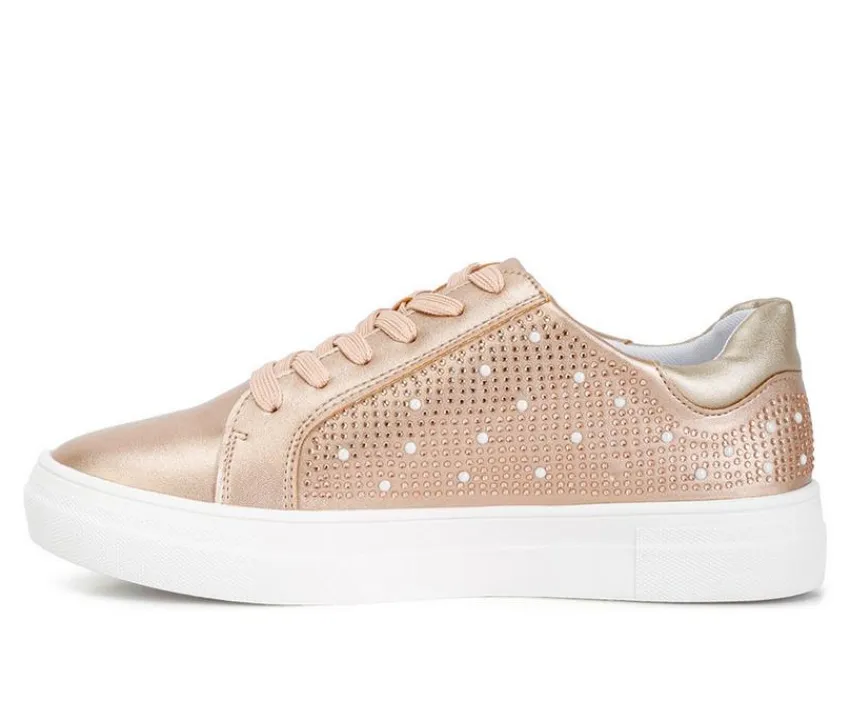 London Rag Platform>Women's Cristals Fashion Sneakers