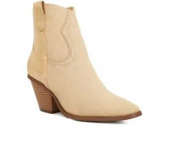Women's Elettra Western Booties|London Rag Discount