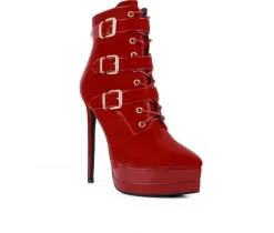 London Rag Dress>Women's Gangup Platform Stiletto Booties