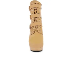 Women's Gangup Platform Stiletto Booties|London Rag Best
