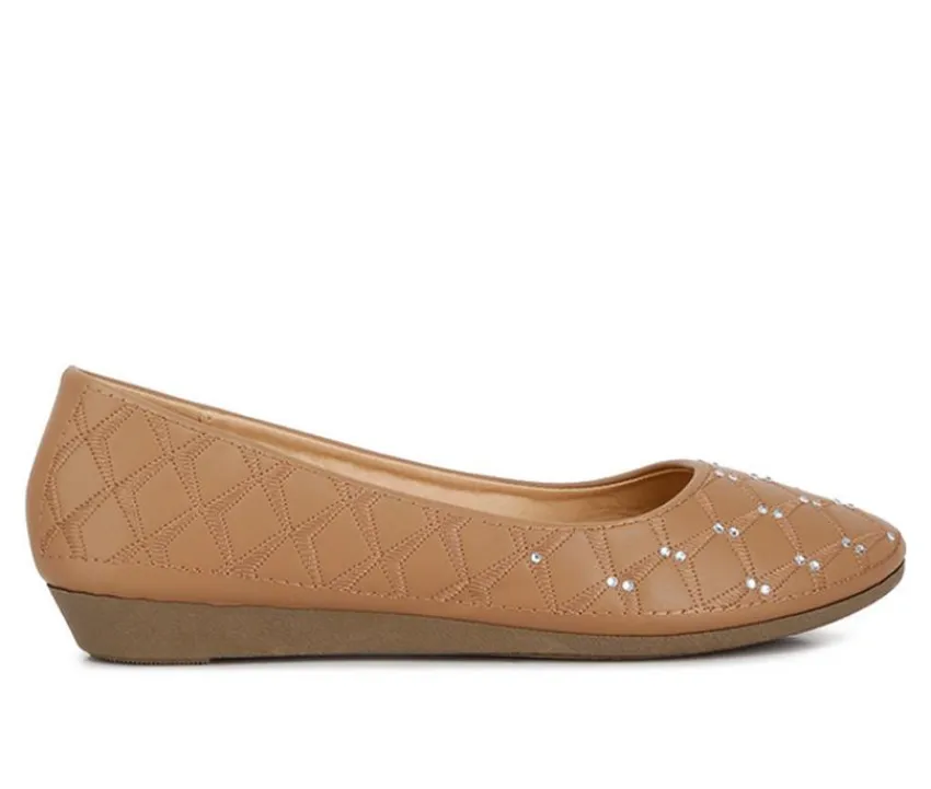 Women's Gia Flats|London Rag Hot