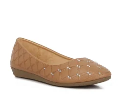 Women's Gia Flats|London Rag Hot