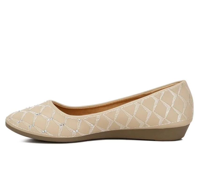 London Rag Flats>Women's Gia Flats
