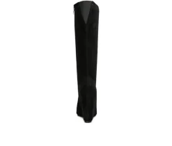 Women's Gladol Knee High Wedge Boots|London Rag Hot