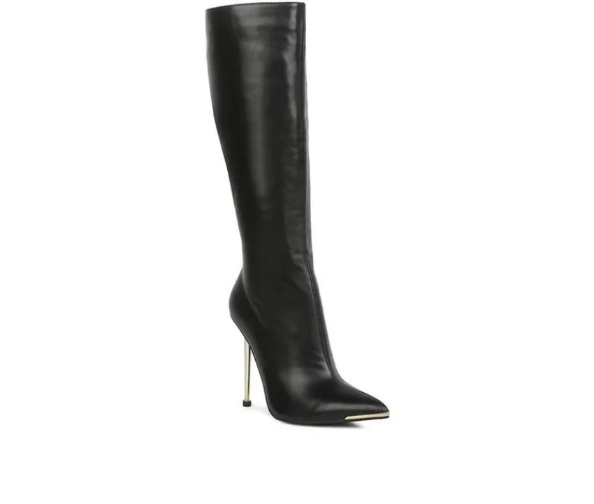 Women's Hale Knee High Stiletto Boots|London Rag Sale