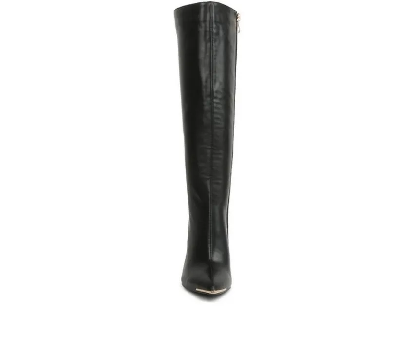 Women's Hale Knee High Stiletto Boots|London Rag Sale