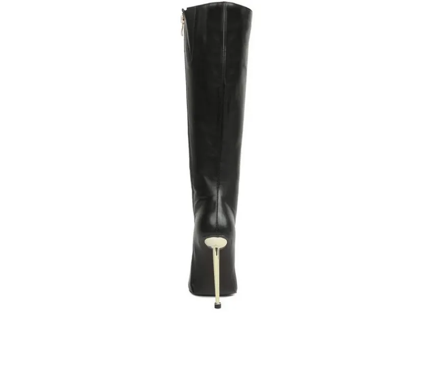Women's Hale Knee High Stiletto Boots|London Rag Sale