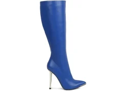 London Rag Tall|Dress>Women's Hale Knee High Stiletto Boots