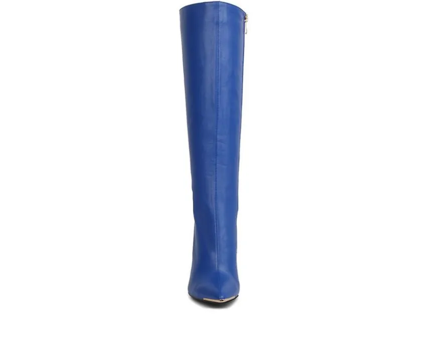 London Rag Tall|Dress>Women's Hale Knee High Stiletto Boots