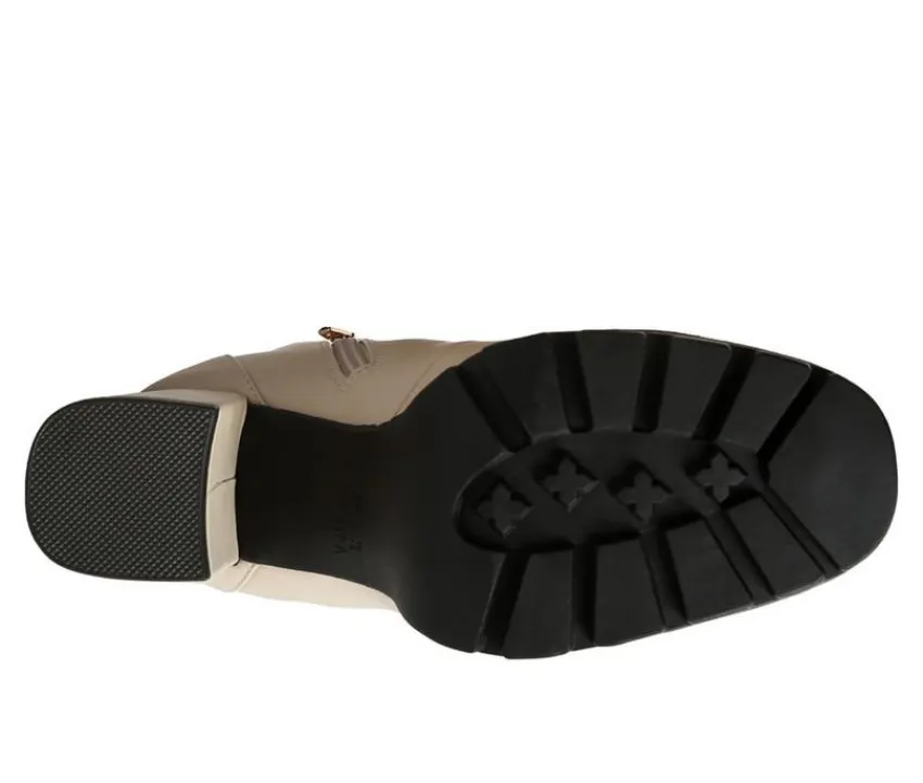 Women's Hamiltons Platform Heeled Combat Boots|London Rag