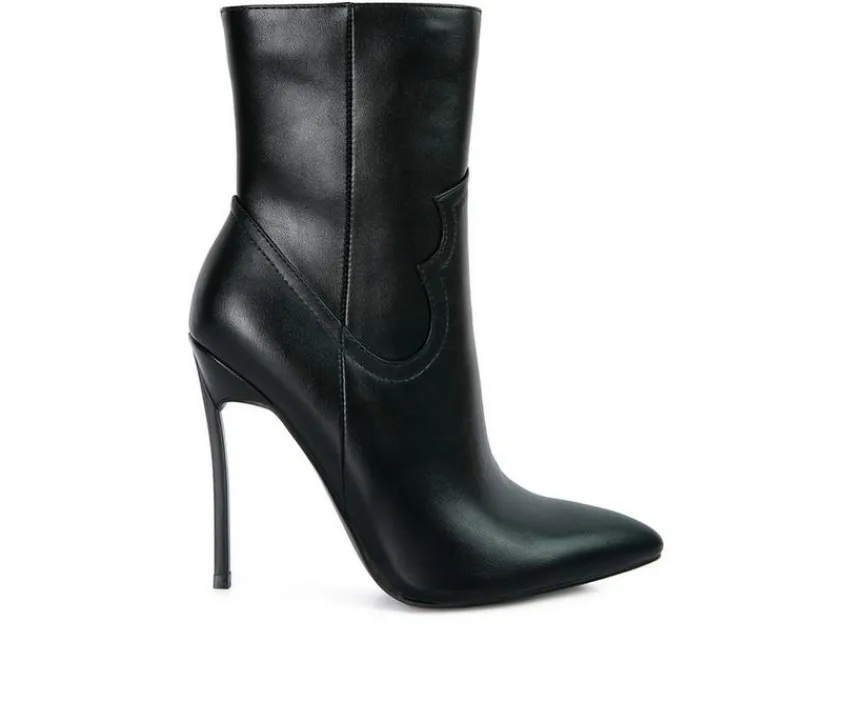 Women's Jenner Stiletto Booties|London Rag Clearance