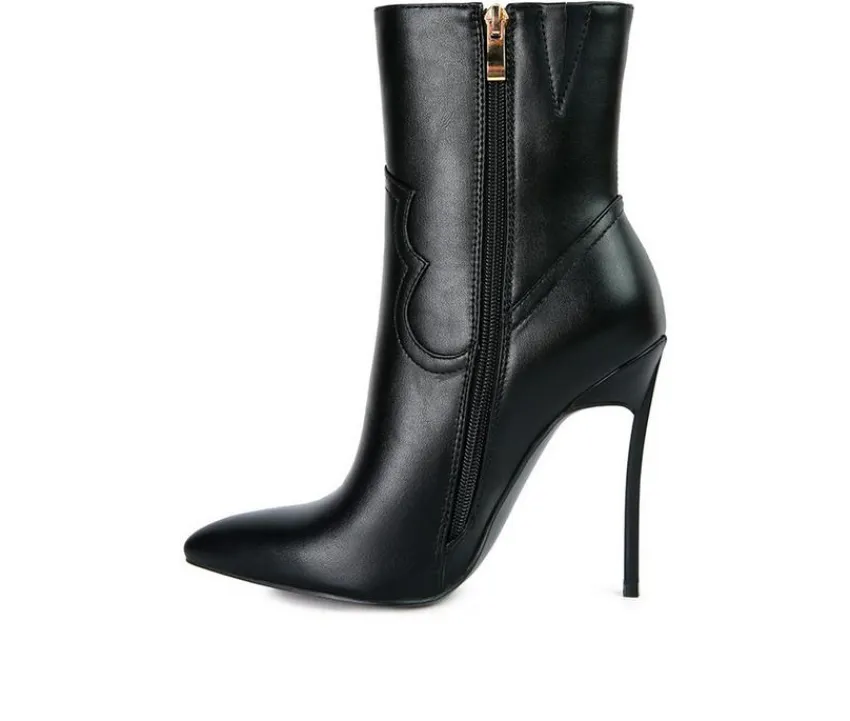 Women's Jenner Stiletto Booties|London Rag Clearance