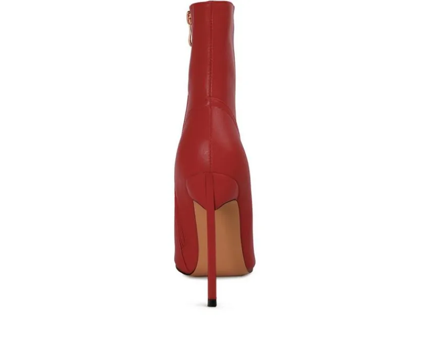 London Rag Dress>Women's Jenner Stiletto Booties
