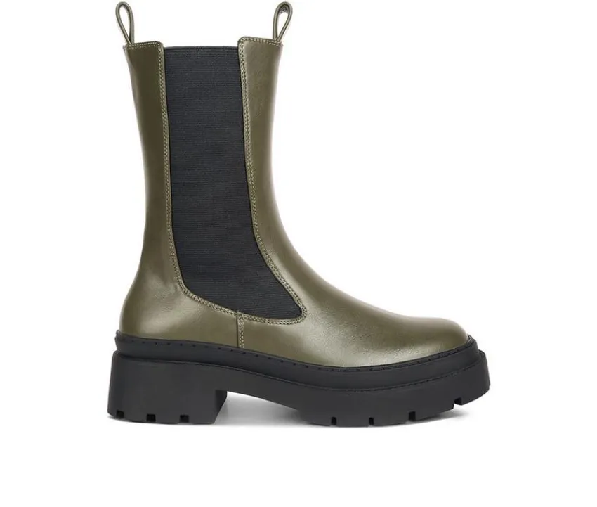 London Rag Chelsea>Women's Jolt Mid Calf Chelsea Boots