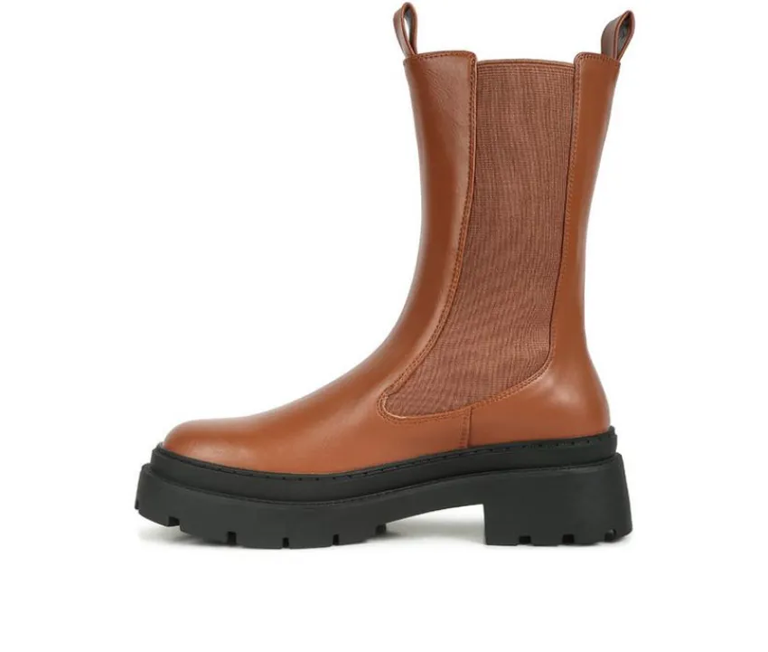 Women's Jolt Mid Calf Chelsea Boots|London Rag Discount