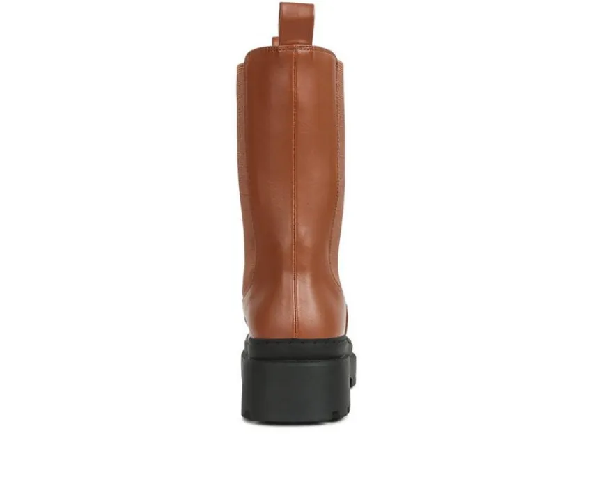 Women's Jolt Mid Calf Chelsea Boots|London Rag Discount
