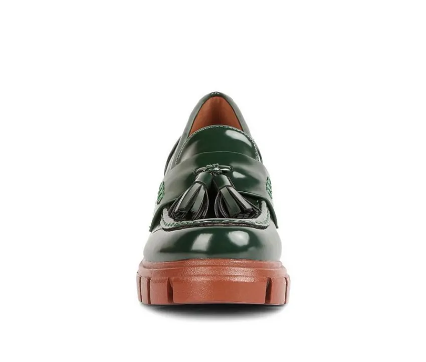 London Rag Loafers & Oxfords>Women's Jonah Chunky Heeled Loafers