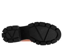 Women's Jonah Chunky Heeled Loafers|London Rag Clearance