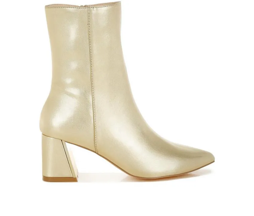Women's Kaira Heeled Booties|London Rag New