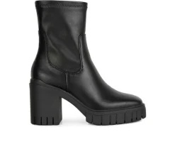 Women's Kokum Platform Heeled Booties|London Rag
