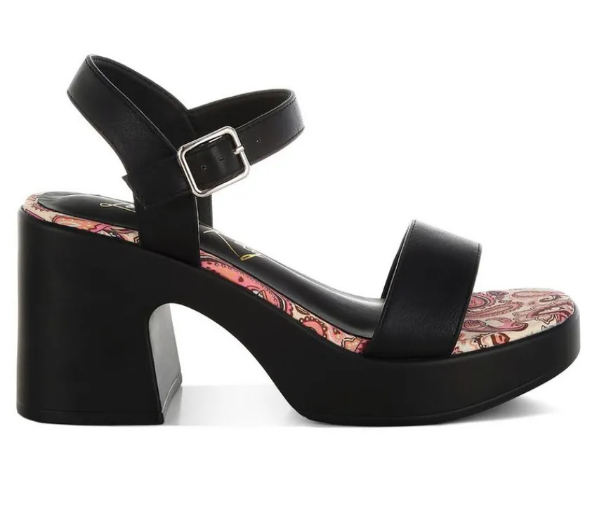 Women's Kolata Heeled Sandals|London Rag Clearance