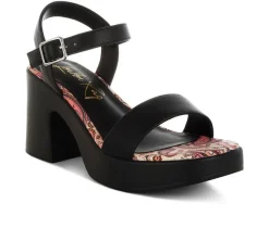Women's Kolata Heeled Sandals|London Rag Clearance