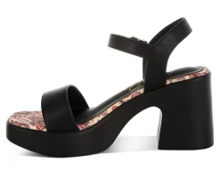 Women's Kolata Heeled Sandals|London Rag Clearance