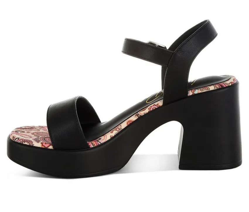 Women's Kolata Heeled Sandals|London Rag Clearance