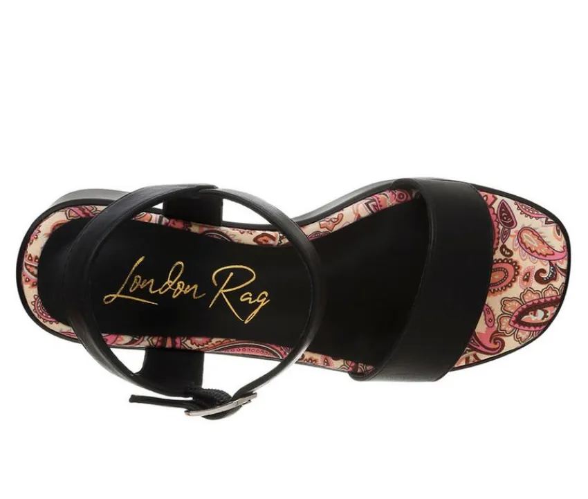 Women's Kolata Heeled Sandals|London Rag Clearance