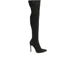 London Rag Dress>Women's Madman Knee High Stiletto Boots