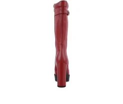 Women's Magnolia Knee High Lace Up Boots|London Rag Best