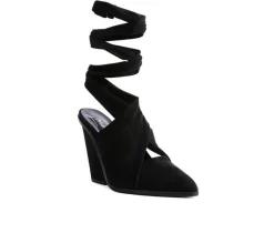 London Rag Clogs & Mules>Women's Mama Fav Block Heel Mules