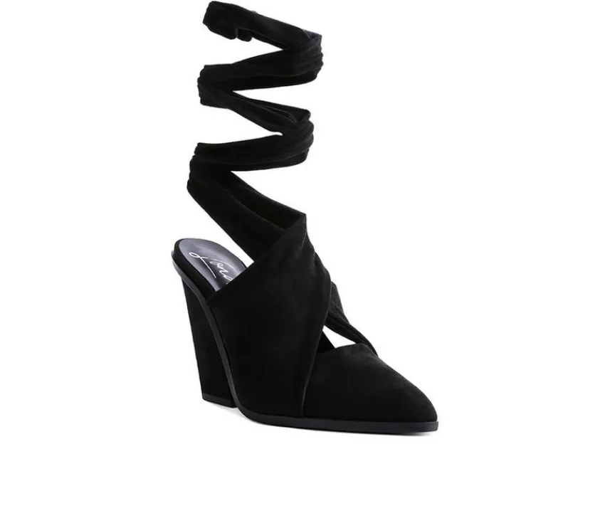 London Rag Clogs & Mules>Women's Mama Fav Block Heel Mules